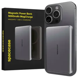 spacecase-powerbank-5000mah-magcharge-pb01-gray