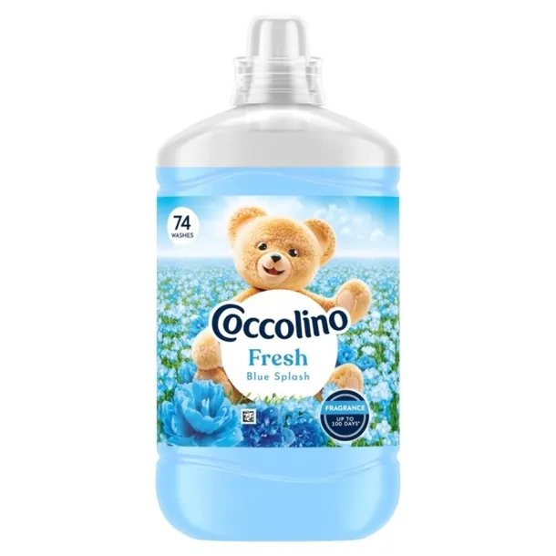 Coccolino Fresh Blue Splash płyn do płukania koncentrat 1702 ml 74 prania