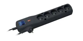 listwa-zasilajaca-lestar-lf-530wa-5-gniazd-15-m-czarna-z-wylacznikiem