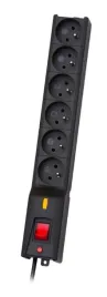 listwa-zasilajaca-lestar-lx-610-5m-czarna-6-gniazd-przeciwprzepieciowa