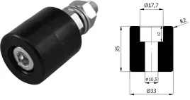 rolka-do-bram-przesuwnych-zabi-poliamidowa-o33-mm-czarna