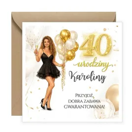 zaproszenia-na-40-urodziny-personalizowane-zloto-koperta-eko