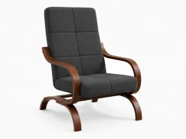 fotel-relaxo-wypoczynkowy-salon-drewno-orzech-material-czarny-bc