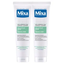 mixa-oczyszczajacy-zel-myjacy-do-twarzy-przeciw-niedoskonalosciom-2x150ml
