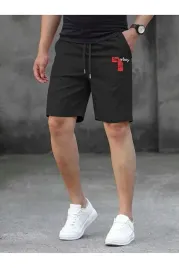 czarne-krotkie-spodenki-meskie-z-nadrukiem-i-trokami-xl-5ia