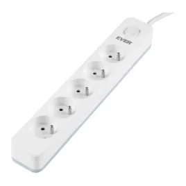 listwa-antyprzepieciowa-ever-protect-5pl-3m-biala-5-gniazd-230v-16a
