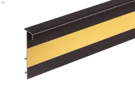 listwa-dywanowa-ozebrowana-pvc-cezar-braz-czekoladowy-ral8019-mat-250m