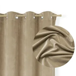 zaslona-welurowa-na-przelotkach-140x250-velvet-gruba-welur-ciemny-bez