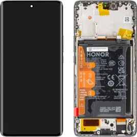 org-wyswietlacz-lcd-z-ramka-i-bateria-honor-magic6-lite-or-honor-x50-srebrny
