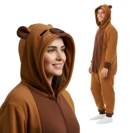 pizama-onesie-kigurumi-kostium-przebranie-kapibara-xl-175-185-cm