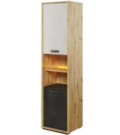 regal-dwudrzwiowy-50-cm-qubic-qb-04-z-led
