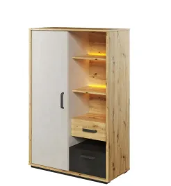 regal-z-szufladami-90-cm-qubic-qb-05-led