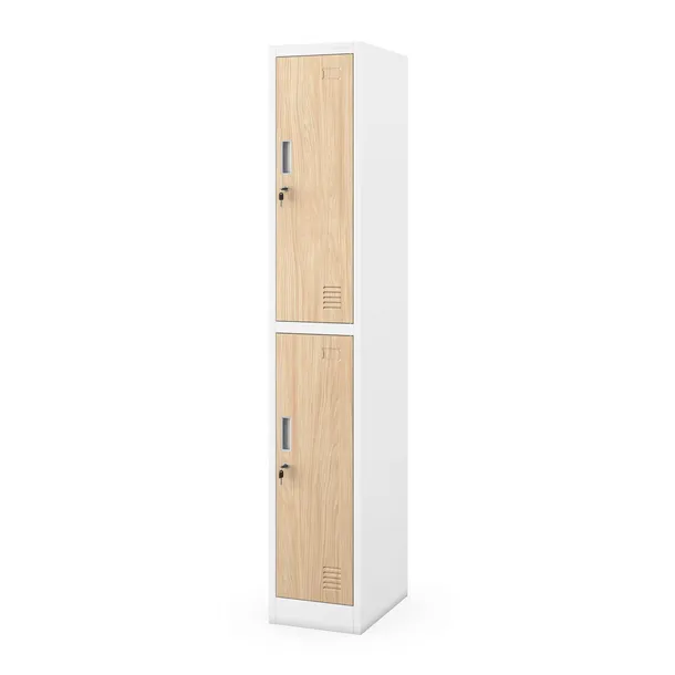 Szafka BHP Pracownicza Pojedyncza IGOR 1 Plus biała/dąb Sonoma Jan Nowak