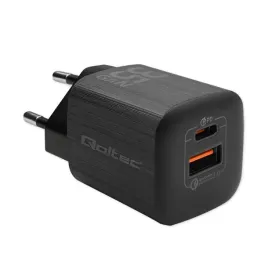 ladowarka-sieciowa-qoltec-35w-gan-ultra-usb-c-pd-i-qc-3-0-czarna