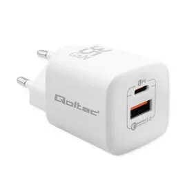 ladowarka-sieciowa-qoltec-gan-ultra-35w-usb-c-pd-usb-qc-3-0-biala