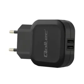 ladowarka-sieciowa-qoltec-50185-czarna-12w-5v-24a-2xusb-zabezp-term