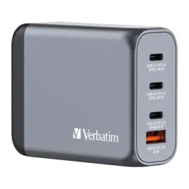 ladowarka-sieciowa-verbatim-gnc-100-gan-3xusb-c-pd-1xusb-a-szaro-czarna
