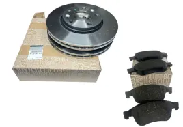 2x-oryg-kpl-tarcza-przod-klocki-hamulcowe-komplet-duster-bigster