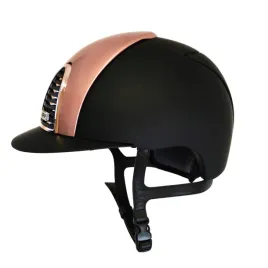 kask-jezdziecki-kep-cromo-2-0-textile-diamond-elegancki-rozowy-czarny-m