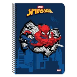 spiderman-notes-spirala-a5-60-kartek-niebieski