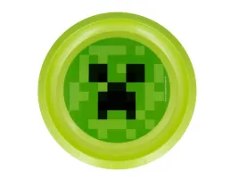 talerz-plastikowy-zieolony-dla-dzieci-dzieciecy-minecraft-20cm