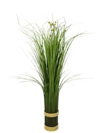 wiazka-sztucznej-trawy-50-cm-dekoracyjna-trawa-pas-trawy-z-bialymi-kwiatami