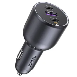 ladowarka-ugreen-ec705-samochodowa-130w-2x-usb-c-1x-usb-a-szara