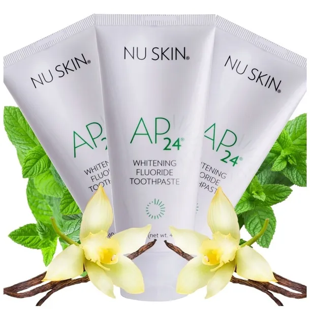 AP-24 Nu Skin pasta do zębów WYBIELAJĄCA z fluorem 110g