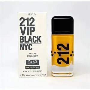 CAROLINA HERRERA 212 VIP BLACK CUB EDP 100 ML TESTER