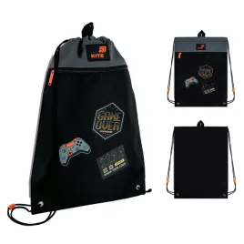 worek-szkolny-na-buty-zamykana-kieszen-dla-chlopca-czarny-game-zone-kite