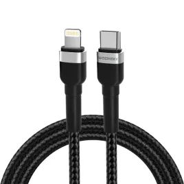 kabel-przewod-do-iphone-usb-c-lightning-pd-30w-2m-czarny