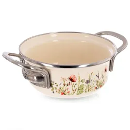 garnek-emaliowany-kremowy-maki-14-cm-600-ml