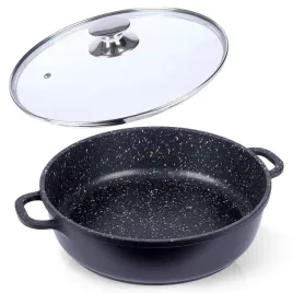 patelnia-granitowa-ze-szklana-pokrywka-grande-28-cm