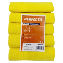 scierka-z-mikrofibry-30x30cm-perfecto-5szt-zolta