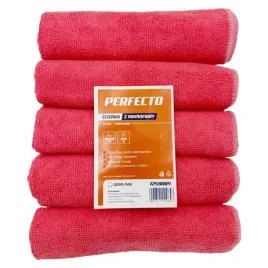scierka-z-mikrofibry-40x40cm-perfecto-5szt-czerwon