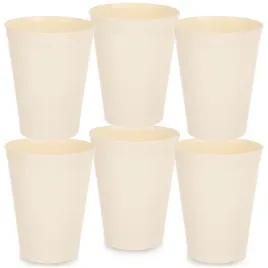 kubki-plastikowe-kremowe-sandy-300-ml-6-szt