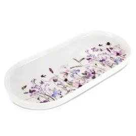 talerz-do-serwowania-porcelanowy-kwiaty-louka-25x12-cm