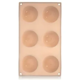 forma-do-ciastek-silikonowa-bezowa-polkula-28x165-cm