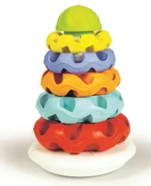 kolorowa-wieza-montessori-ukladania-elementow-dla-niemowlaka