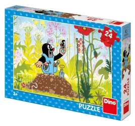 puzzle-krecik-i-spodenki-krecik-i-przyjaciele-dino-24-el