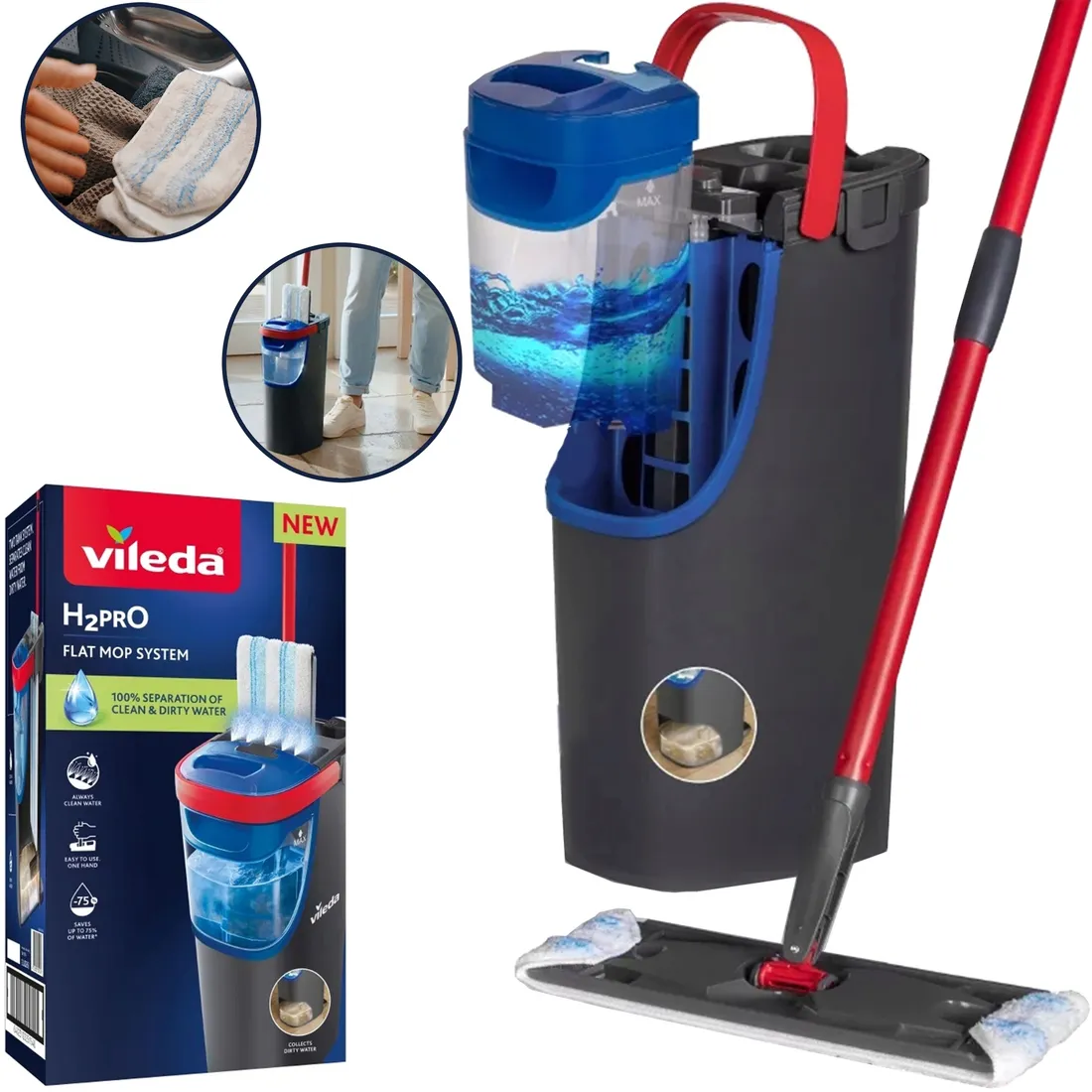 mop-plaski-vileda-h2pro-stan-nowy