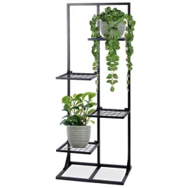 kwietnik-metalowy-czarny-4-poziomowy-102-cm