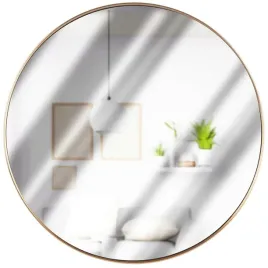 lustro-scienne-zlote-okragle-50-cm