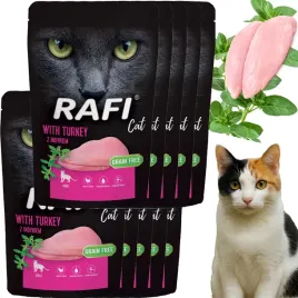 rafi-karma-mokra-pasztet-dla-kota-z-indykiem-100g-x-10-szt
