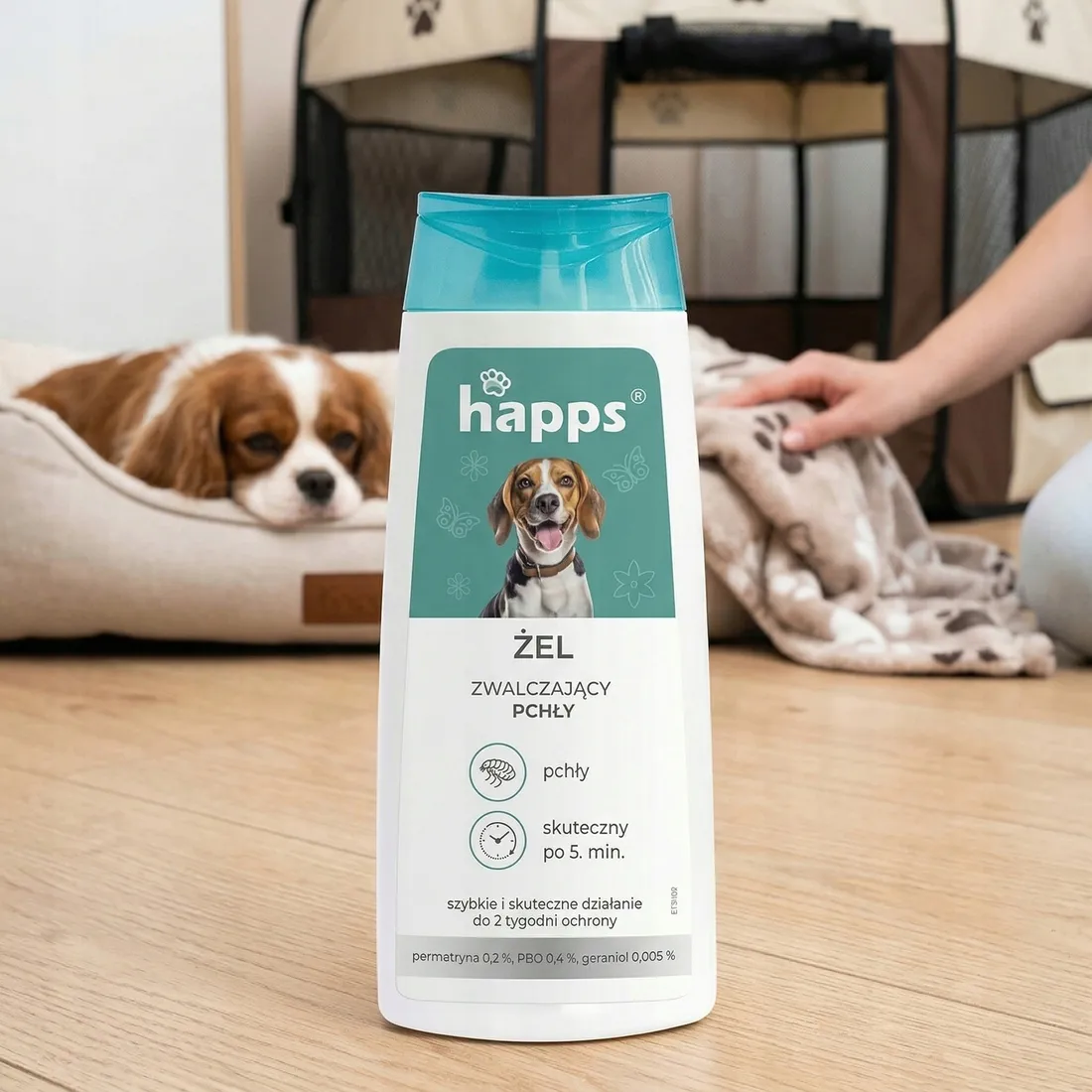 happs-zel-zwalczajacy-pchly-150ml-stan-nowy