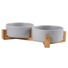 miska-dla-psa-kota-podwojna-ceramiczna-2-x-400ml