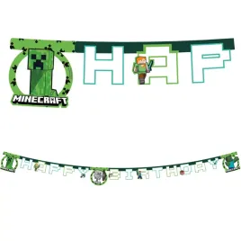 baner-urodzinowy-papierowy-minecraft-2-m-1-szt