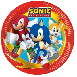 talerze-papierowe-sonic-sega-23cm-8-szt