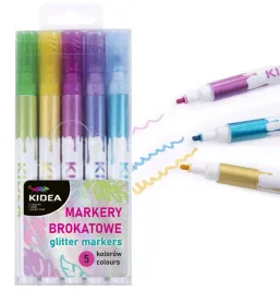 markery-brokatowe-5-kolorow-kidea