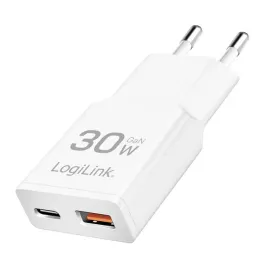 ladowarka-sieciowa-logilink-pa0348-gan-30-w-usb-c-pd-usb-a-qc-biala